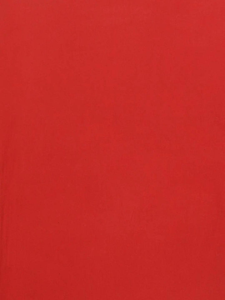 Blue Printed Cotton Saree