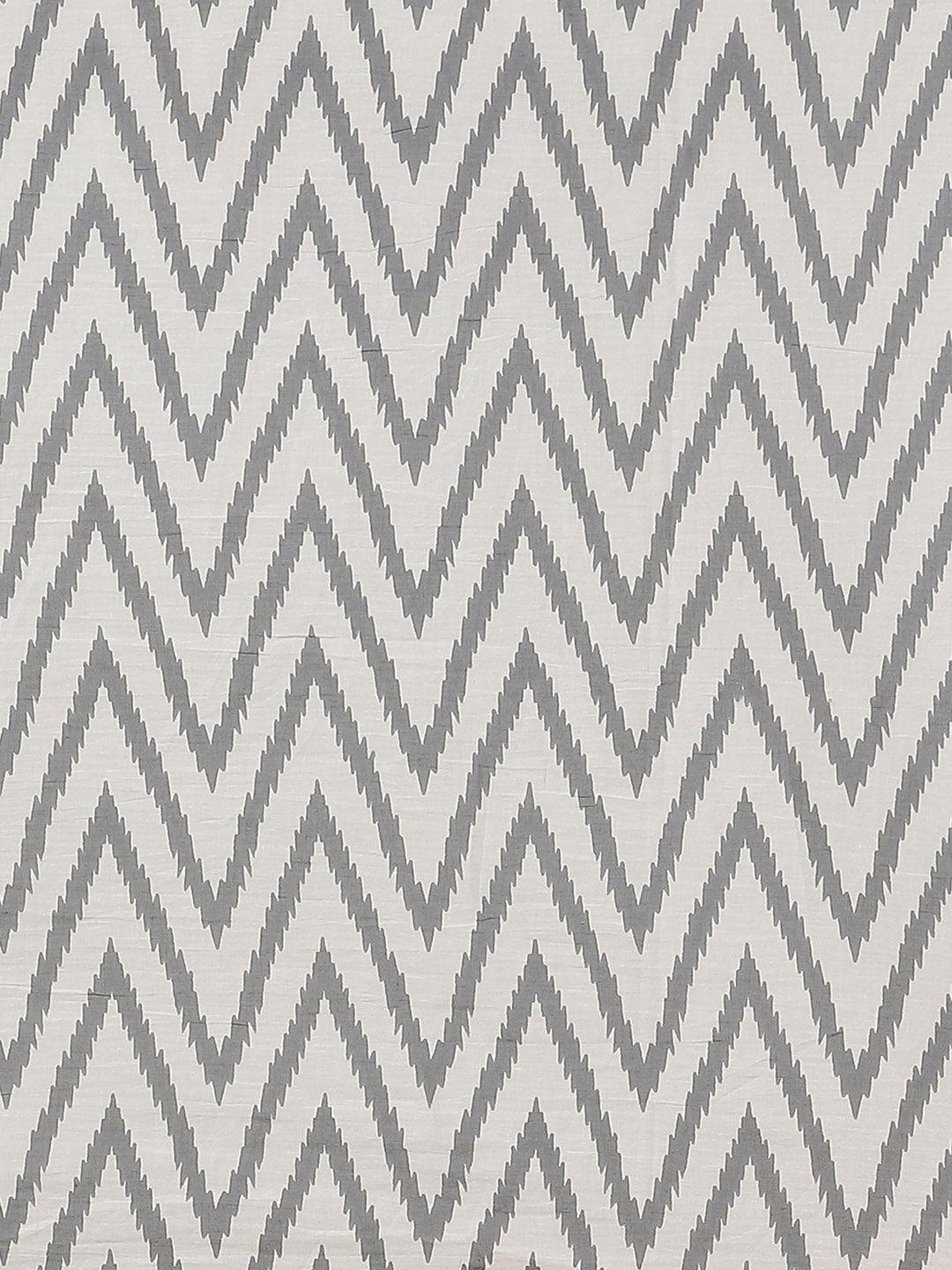 Pink Printed Cotton Saree - ShopLibas