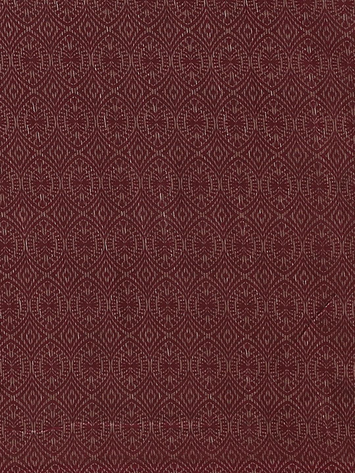 Beige Striped Silk Blend Saree