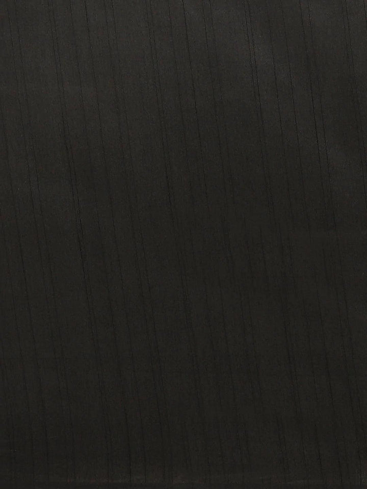 Beige Striped Silk Blend Saree