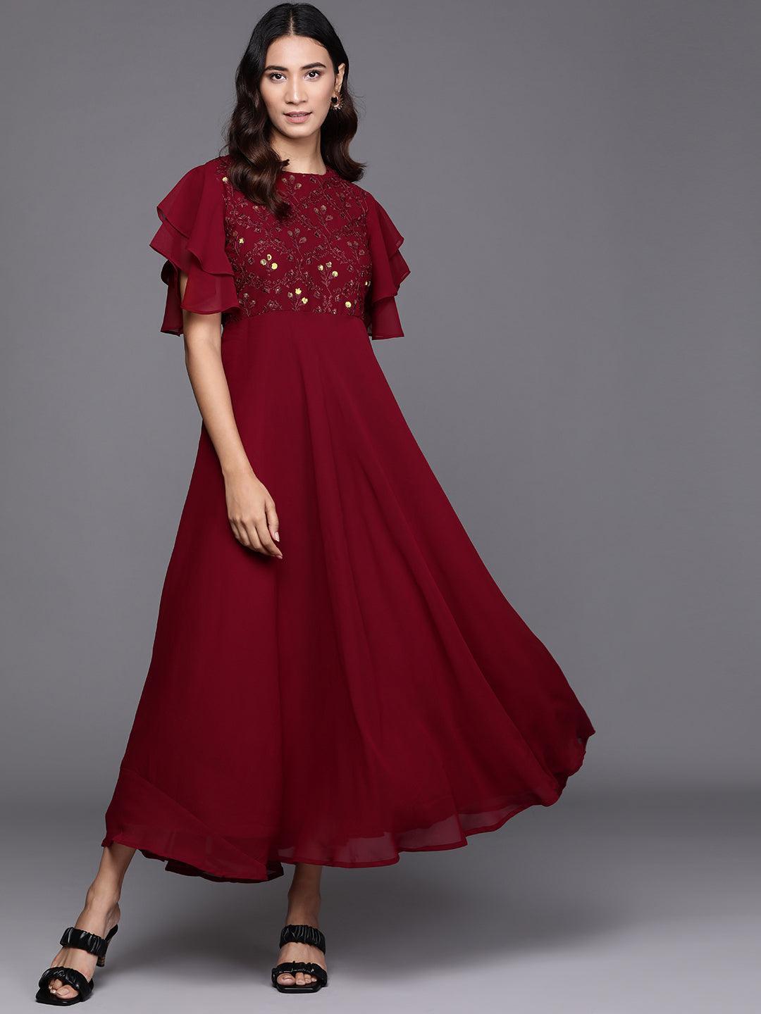 evening dress online malaysia Buy Trendyol Fuchsia Plain Scarf Woven Satin Maxi Lined Stylish/Evening  Dress Online