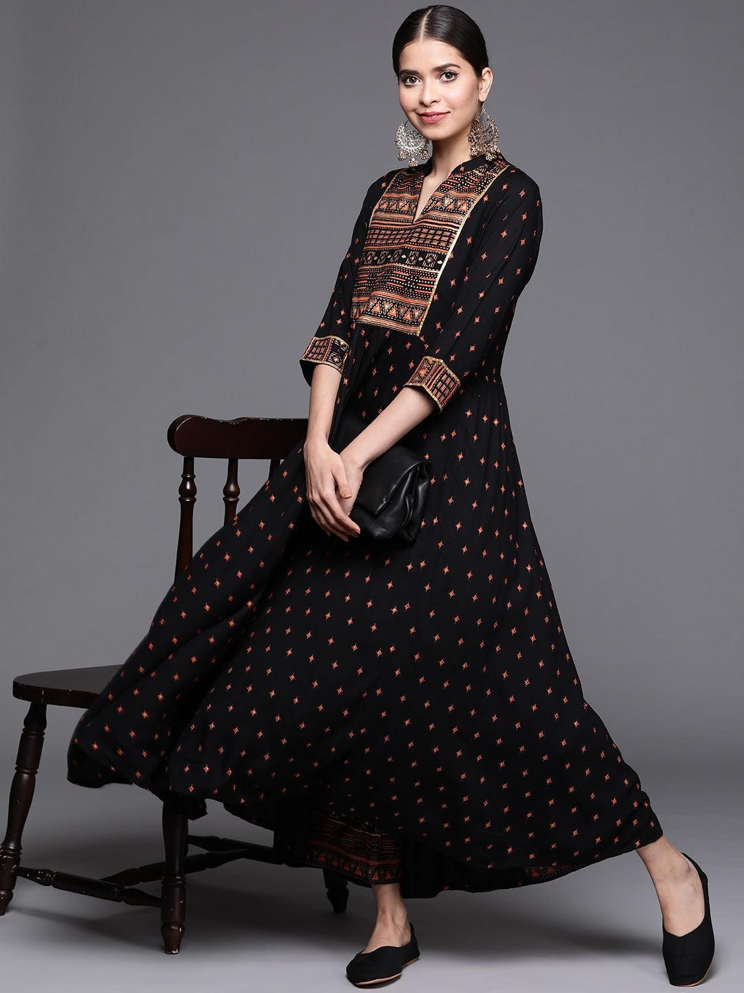 Multicoloured Printed Rayon Palazzos - ShopLibas