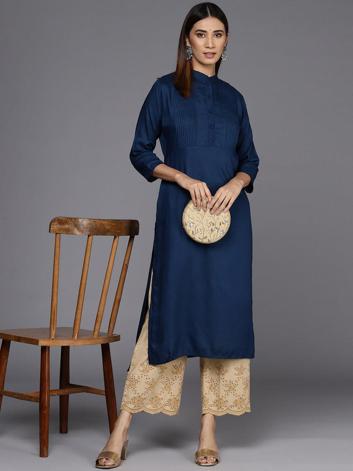 Beige Self Design Cotton Palazzos