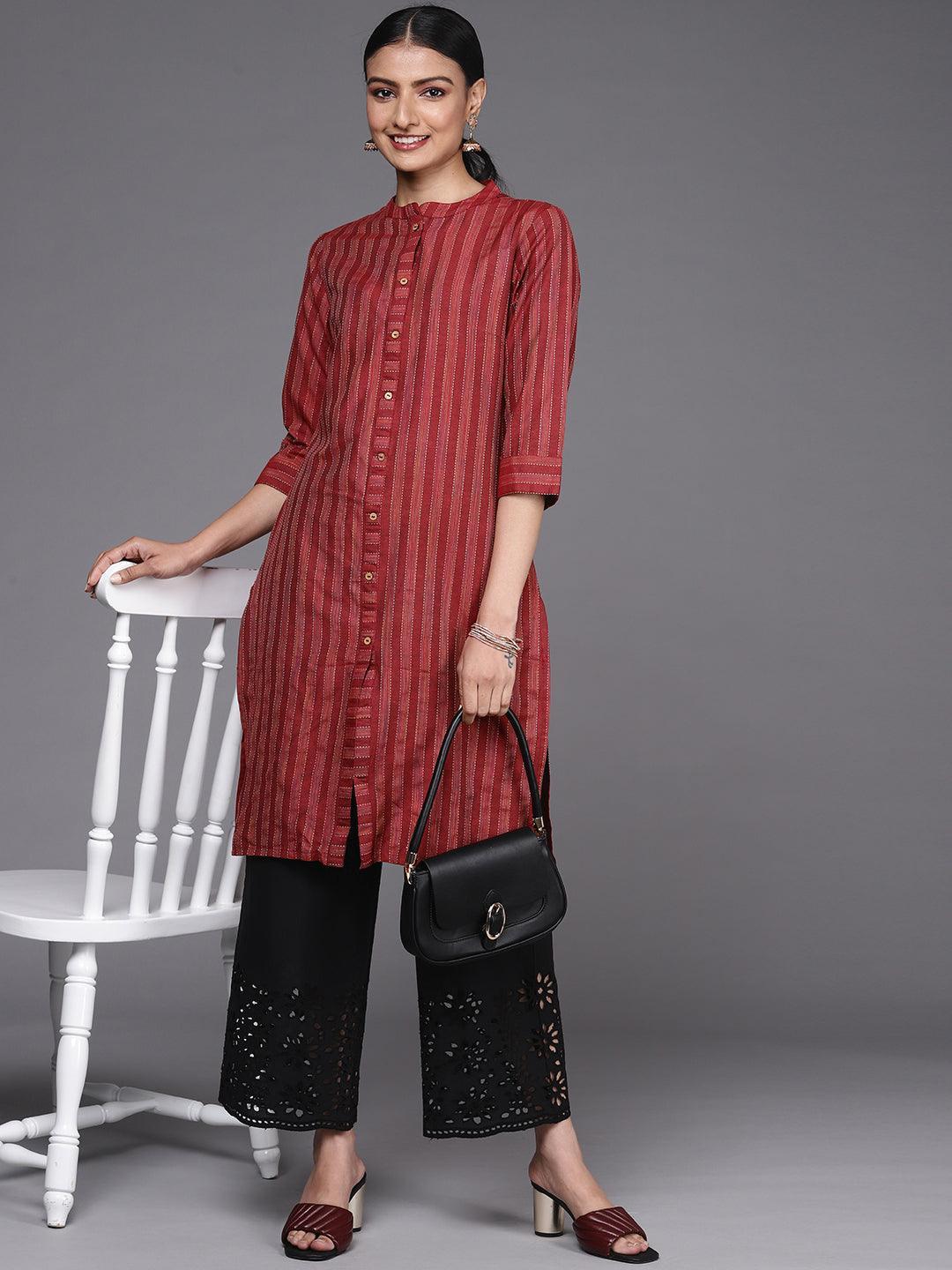 Black Solid Cotton Palazzos - ShopLibas