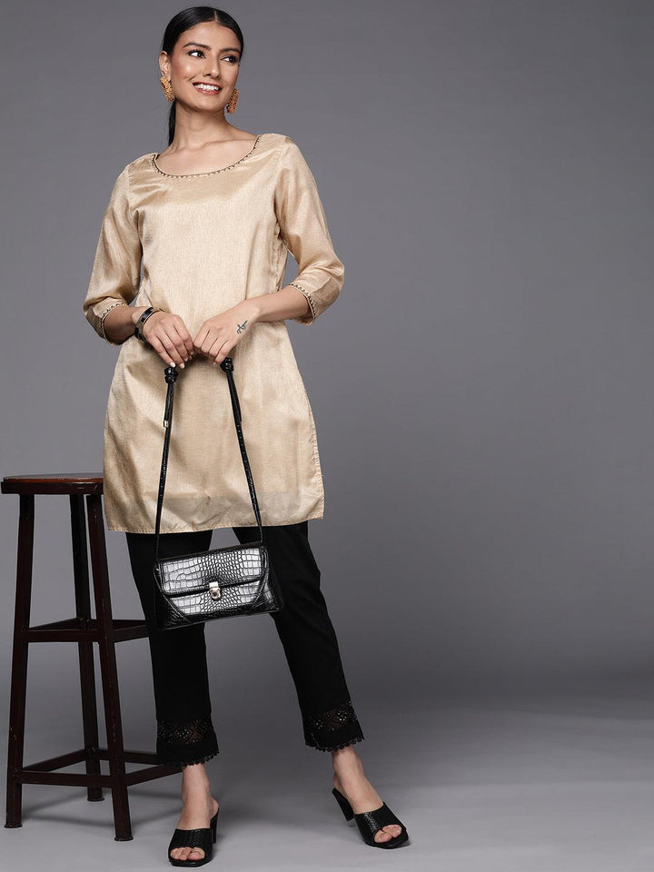 Black Solid Cotton Trousers