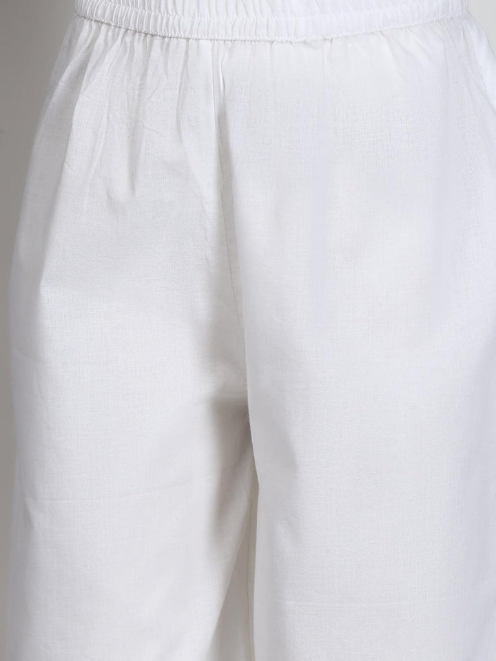 Kids Green Printed Cotton Kurta Set