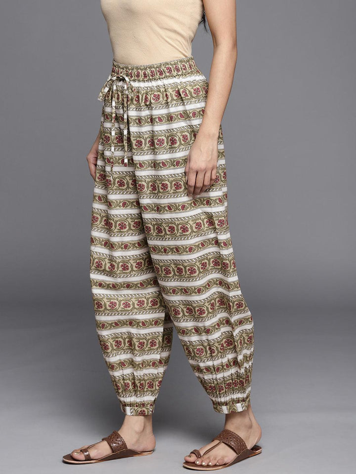 Multi Printed Cotton Salwar Pants