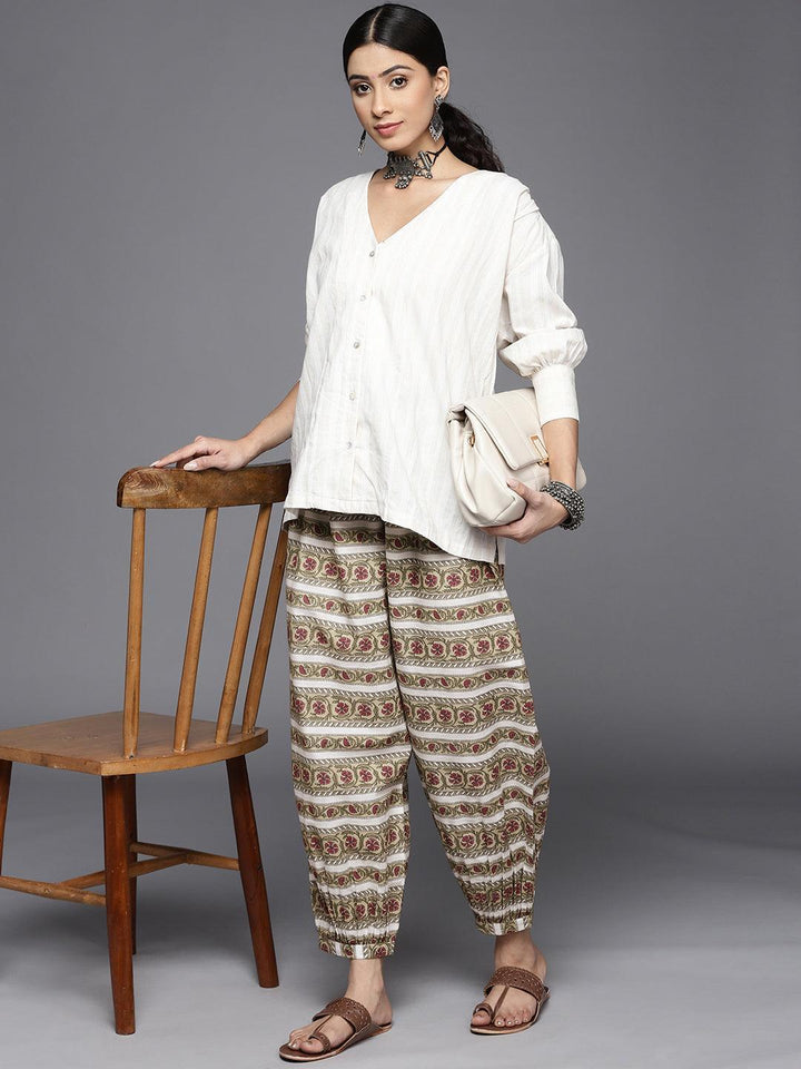 Multi Printed Cotton Salwar Pants