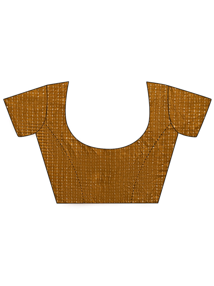 Libas Mustard Tissue Saree