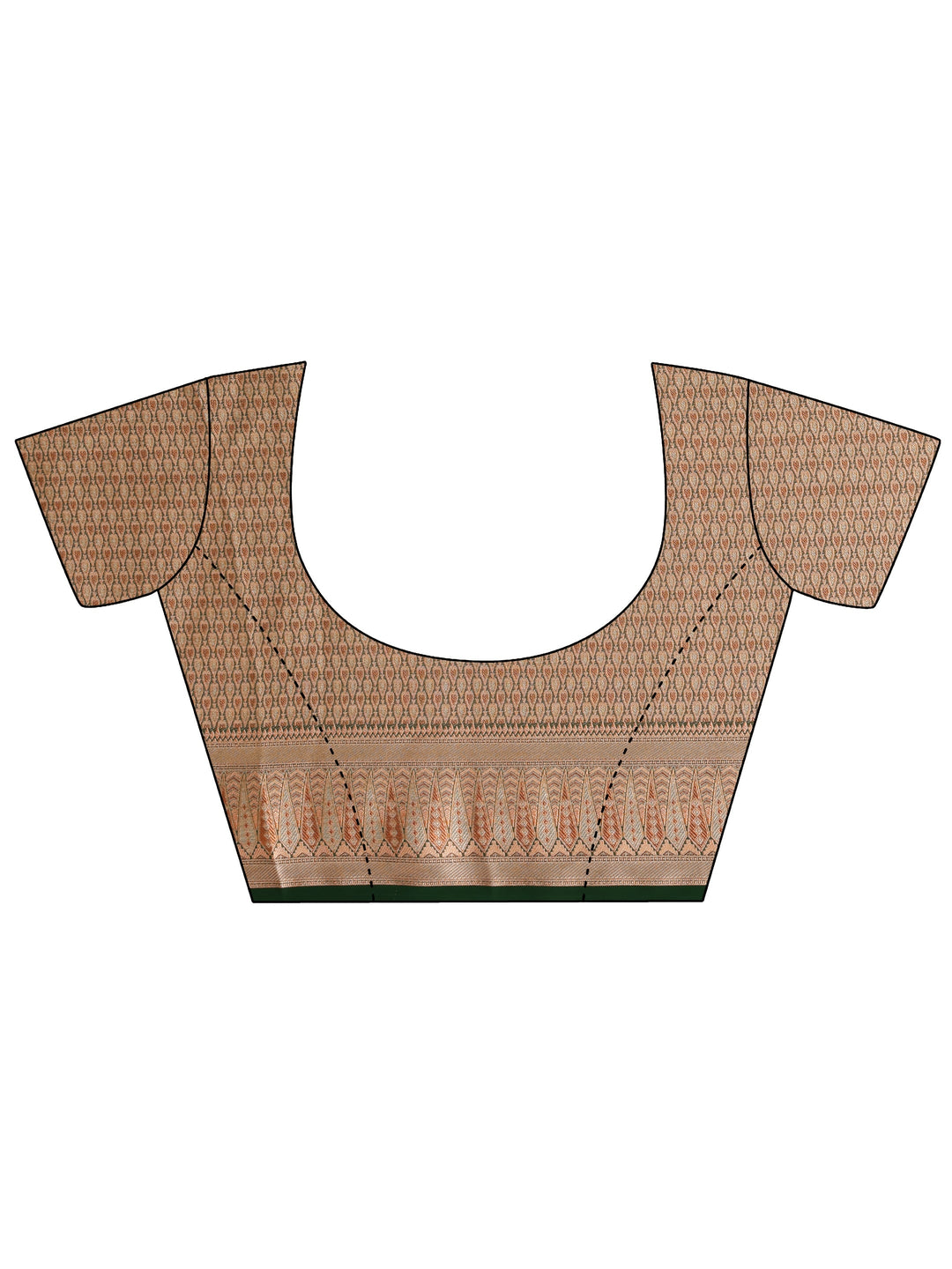 Libas Sacramento Green Woven Design Chiffon Saree
