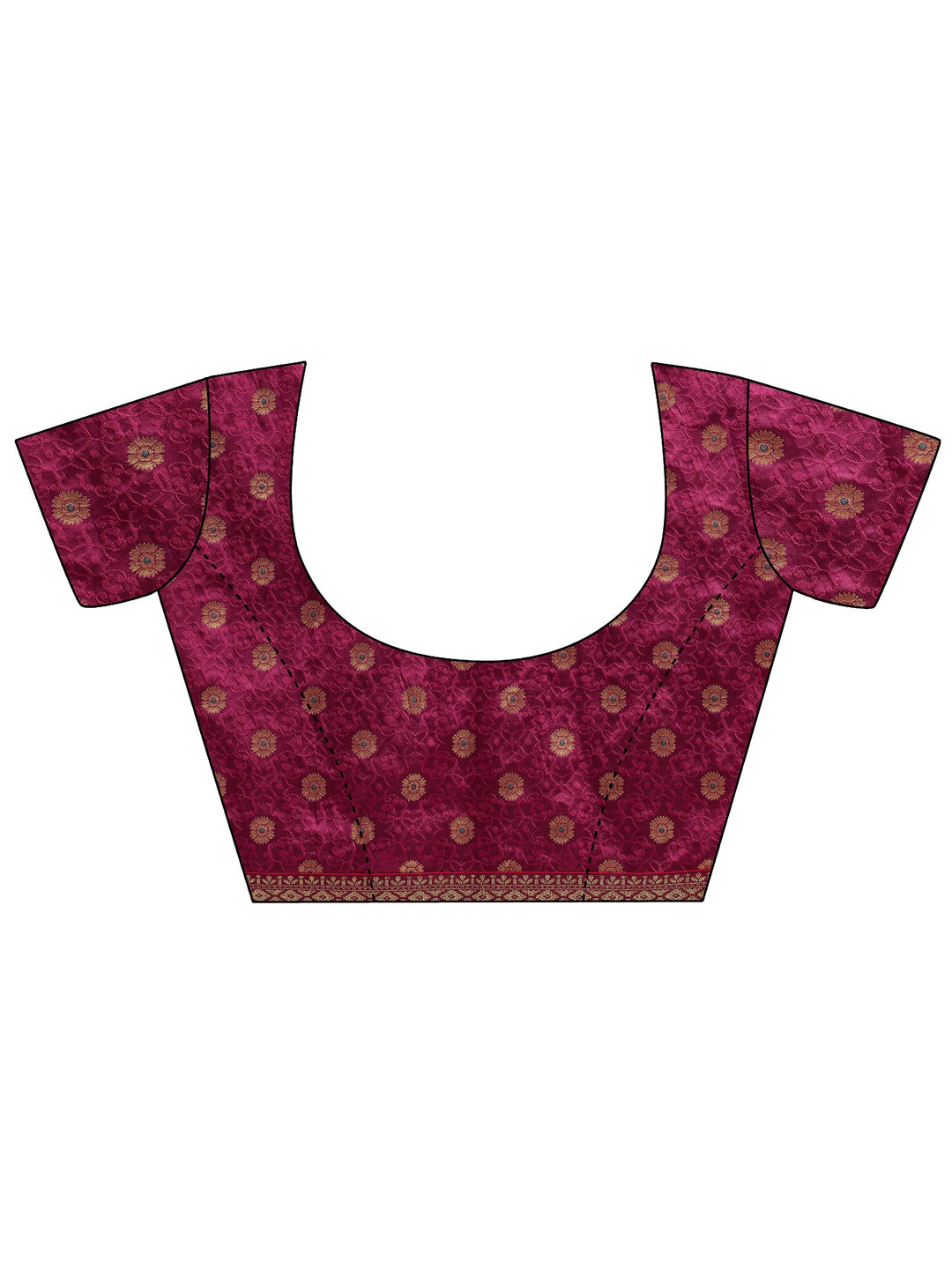 Libas Rani Pink Bandhani Printed Georgette Pre Draped Saree