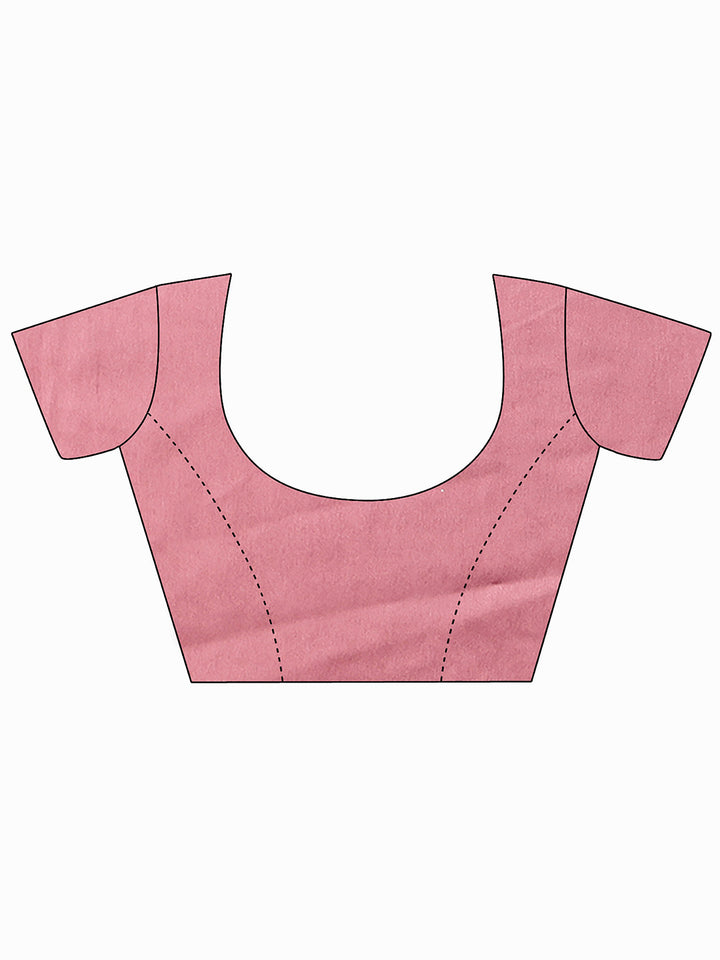Libas Art Pink Embellished Net Saree