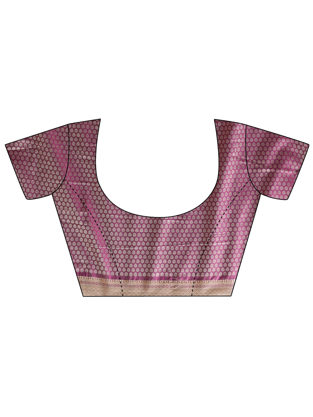 Libas Lavender Banarasi Silk Blend Saree