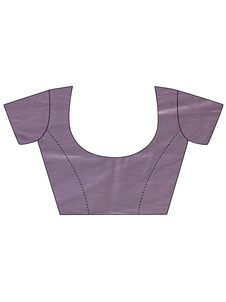 Libas Lavender Silk Blend Saree