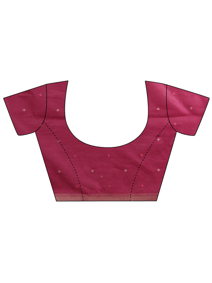 Libas Dusty Rose Pink Bandhani Silk Blend Saree