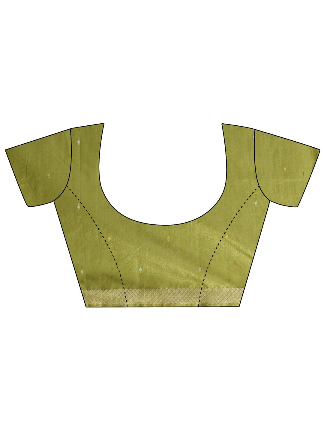 Libas Mustard Woven Design Silk Blend Saree