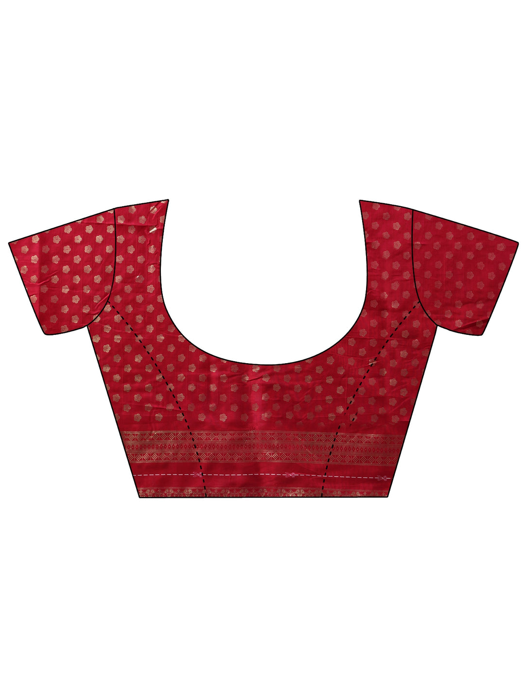 Libas Mustard Printed Silk Blend Saree