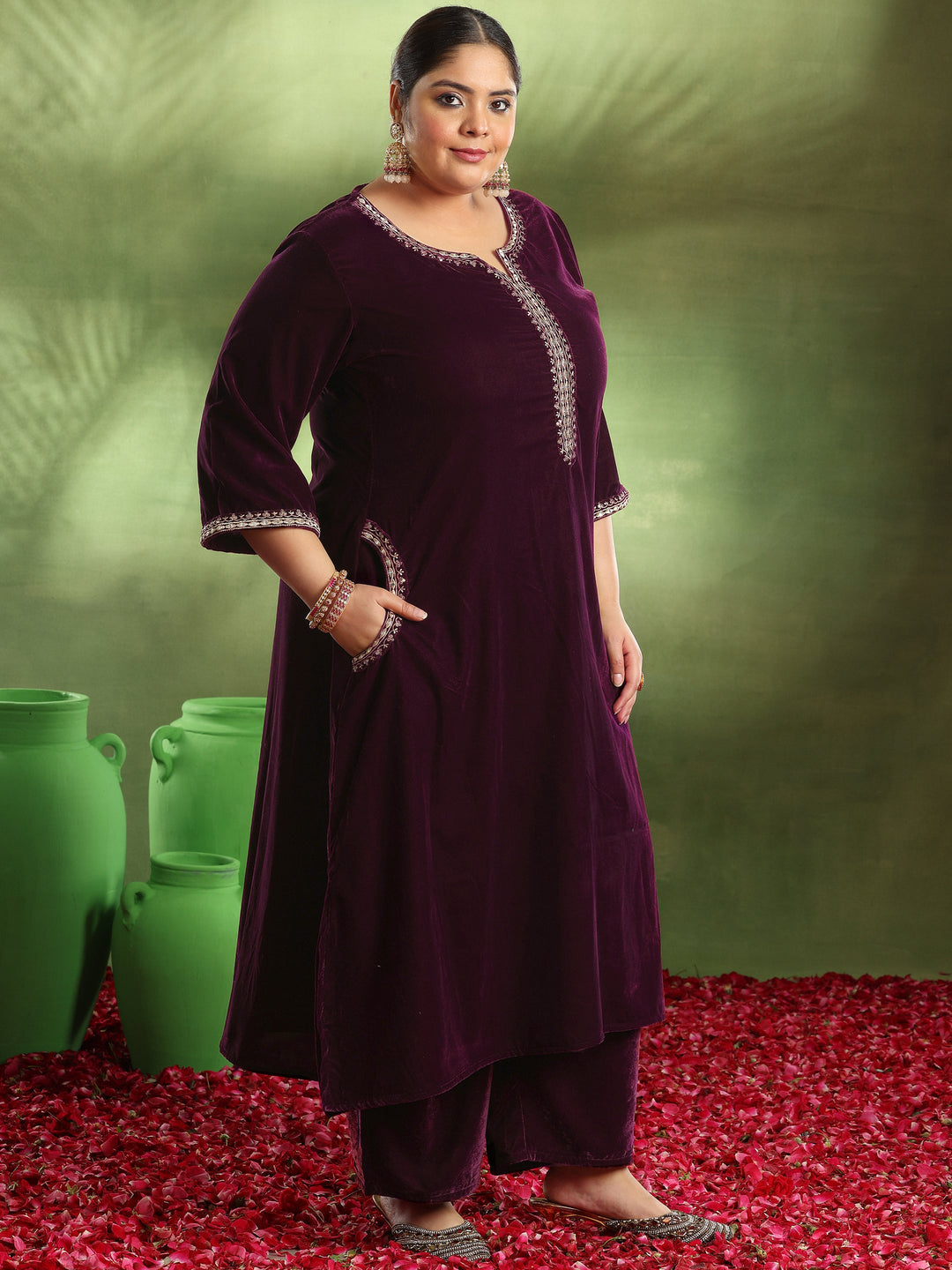 velvet dress neck designs Party Wear Velvet Dress Neck Designs Velvet Suit Back Neck Design Velvet Suit Neck Design With Lace