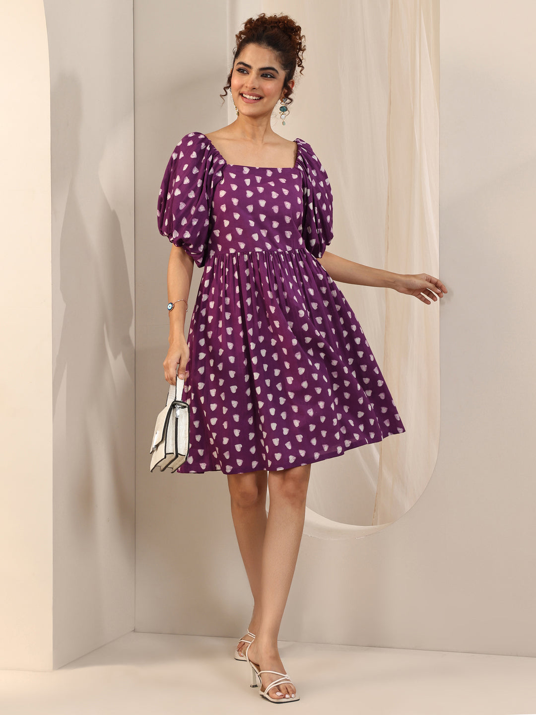 Summer Dresses Knee Length Frock Dress Buy Purple Printed Cotton Fit And Flare One Piece Dress Online At Libas Summer Dresses Knee Length Frock Dress Buy Purple Printed Cotton Fit And Flare One Piece Dress Online At Libas