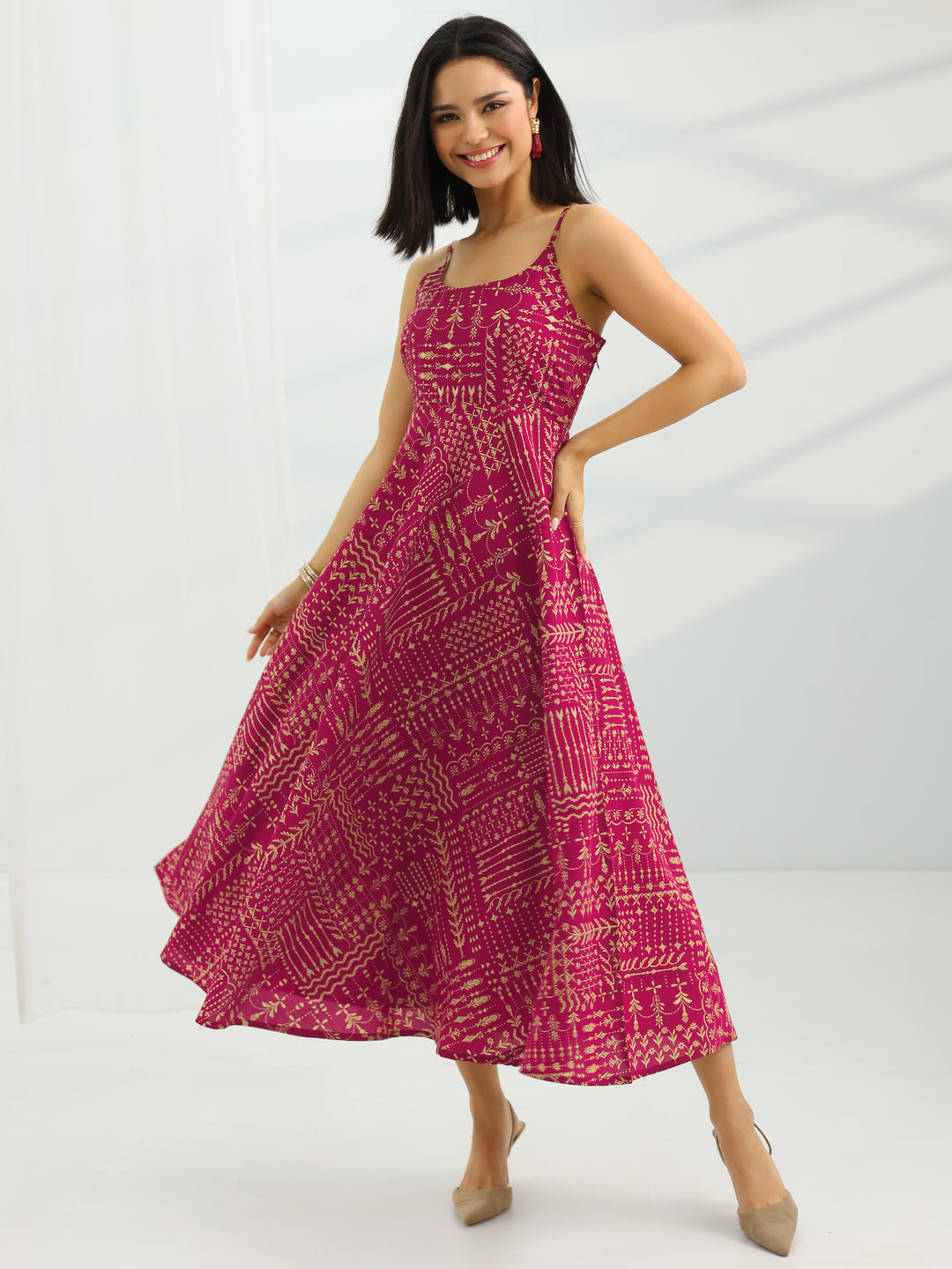 maroon plain silk dress product info and reviews Burgundy Satin Allura Midi Dress
