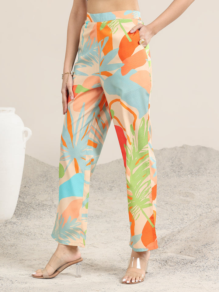 Multi Printed Poly Crepe Co ord sets