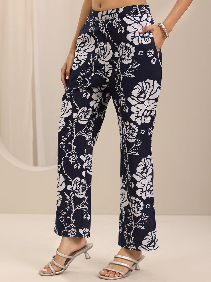 Blue Printed Cotton Co-Ord Sets