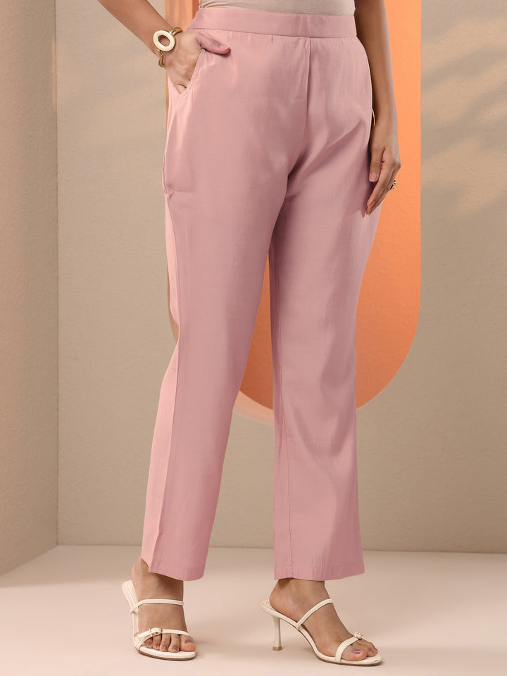 Beige Printed Silk Blend Straight Suit Set With Dupatta