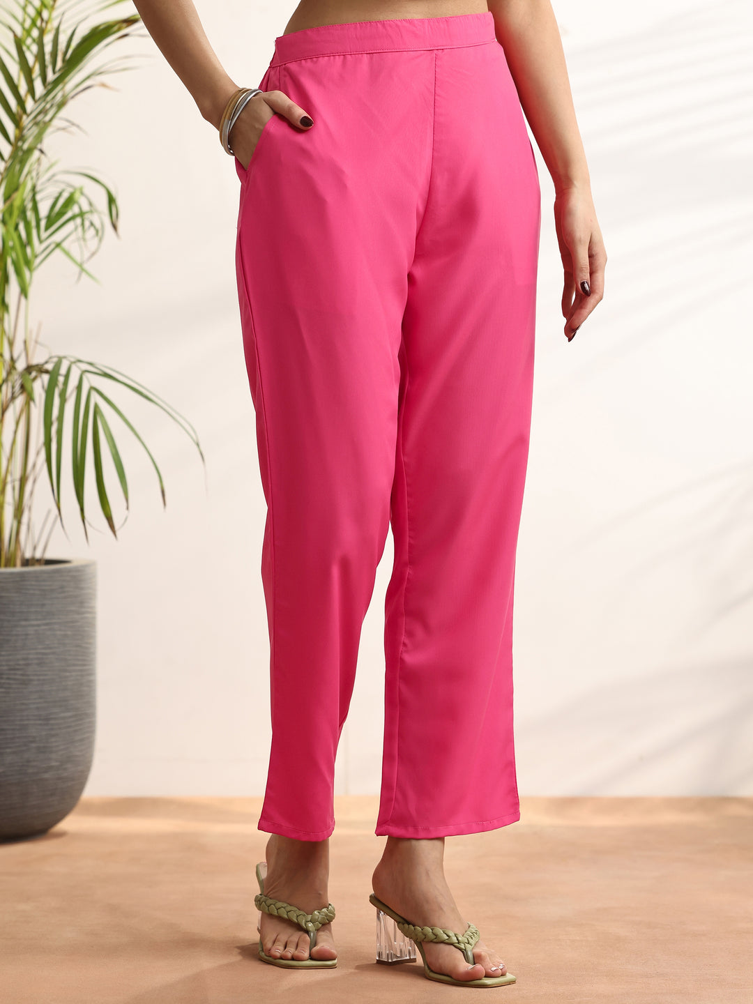 Multi Printed Silk blend Straight Suit Set With Dupatta