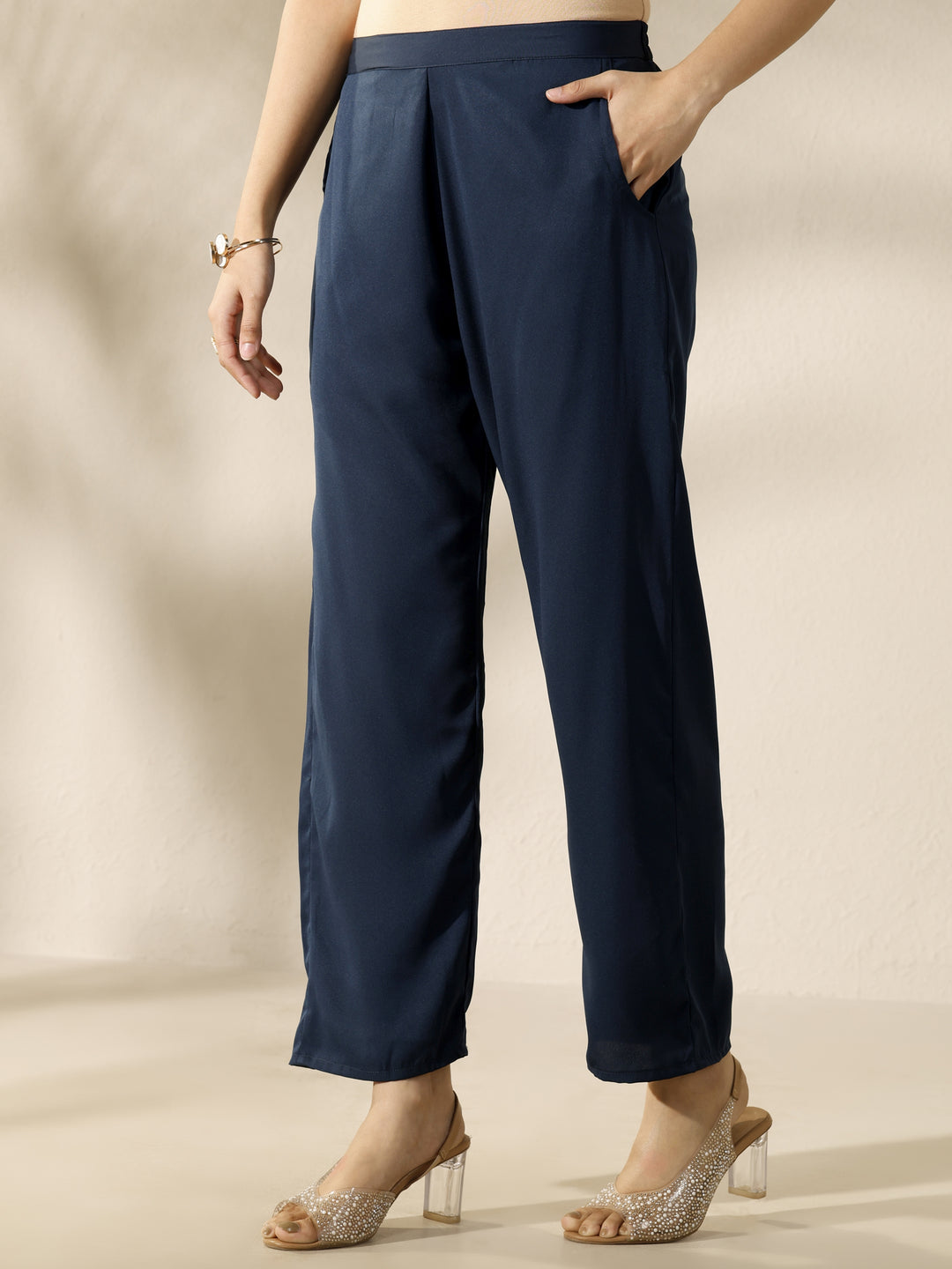 Grey Printed Silk Blend Straight Suit Set With Dupatta