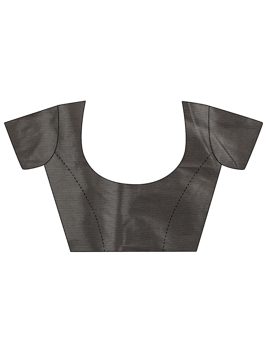 Black Woven Design Banarsi Silk Blend Saree With Unstitched Blouse Piece