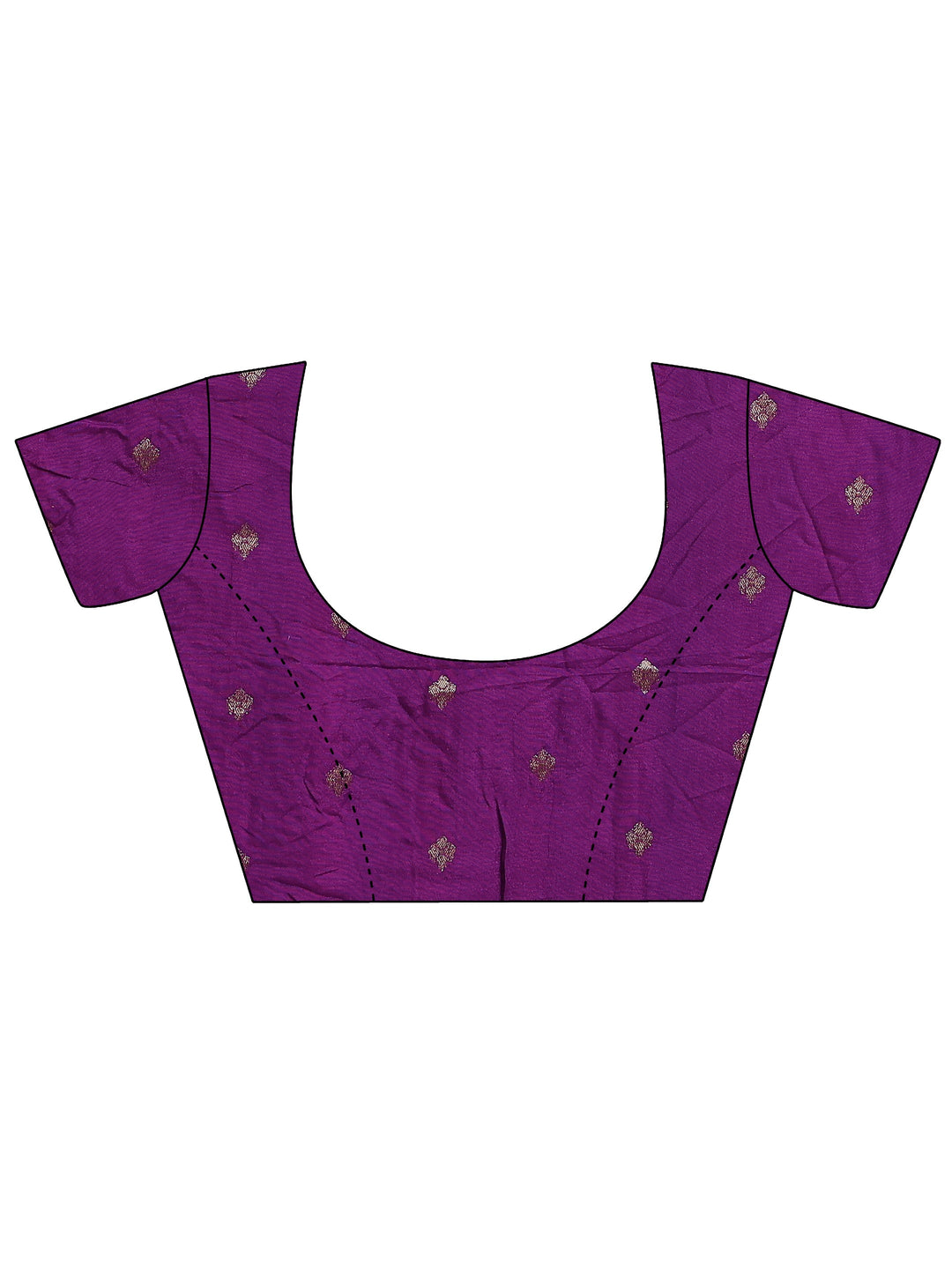 Pink Woven Design Banarsi Silk Blend Saree With Unstitched Blouse Piece