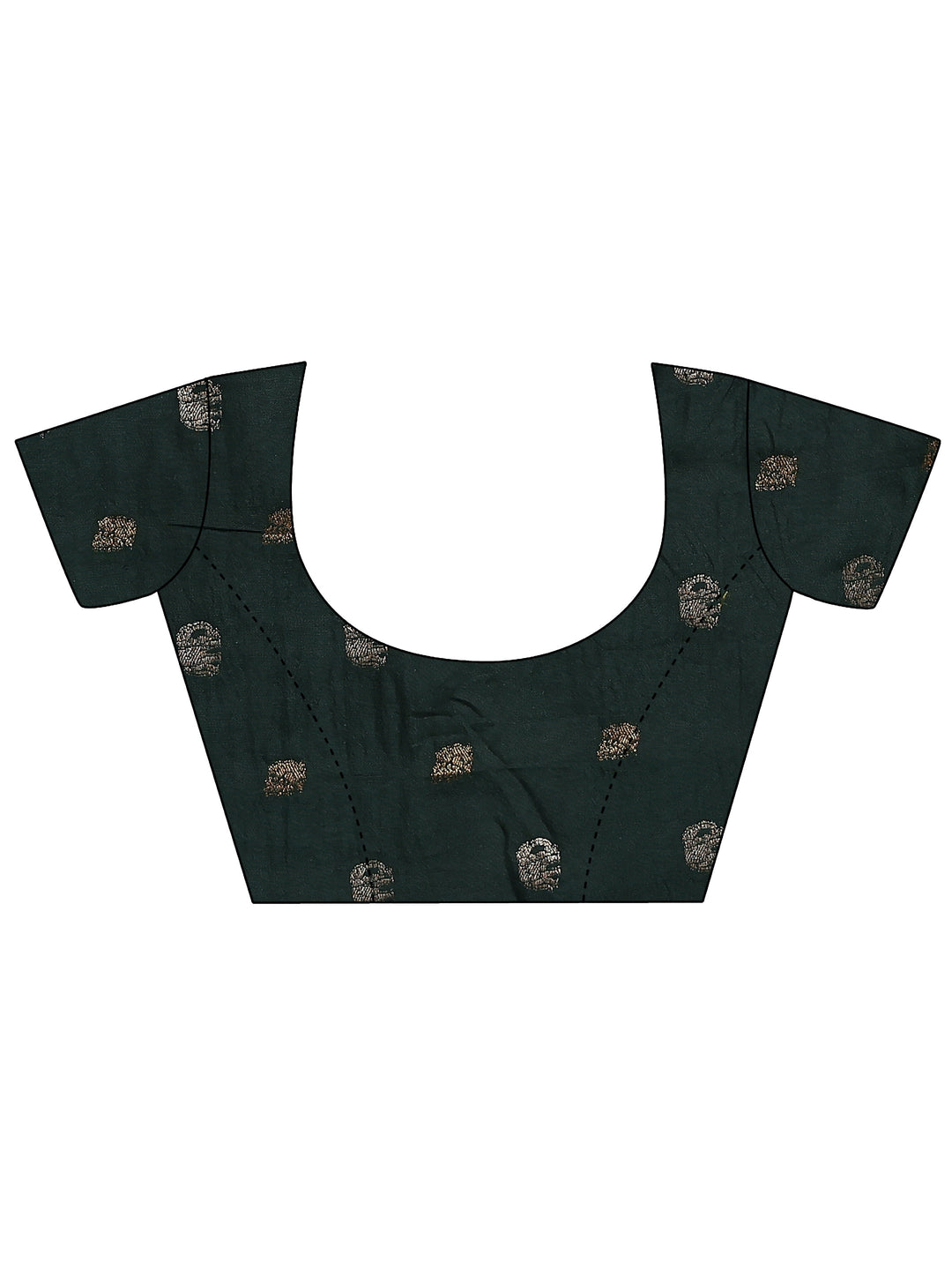 Mustard Woven Design Banarsi Silk Blend Saree With Unstitched Blouse Piece