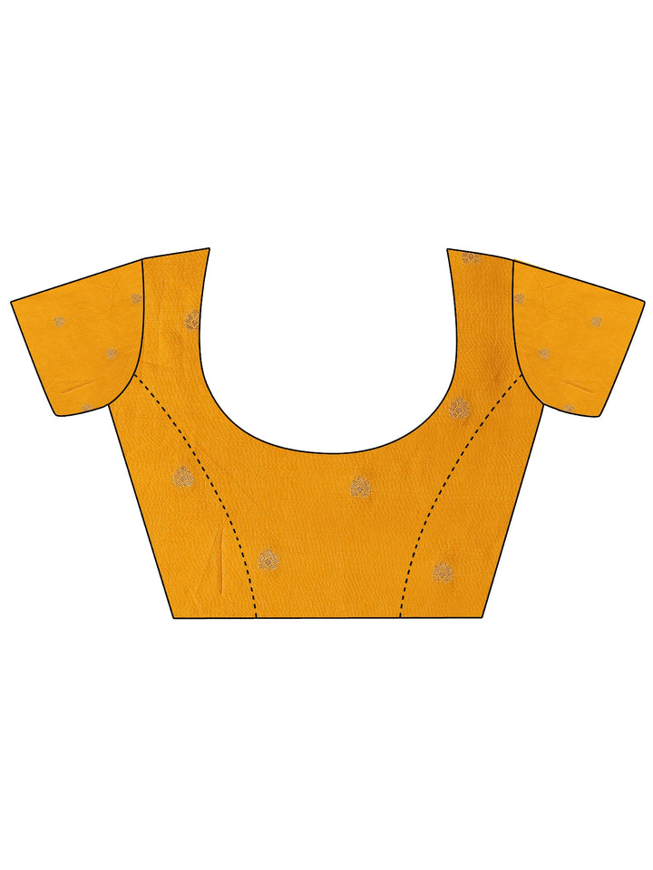 Burgundy Embellished Silk Blend Saree With Unstitched Blouse Piece