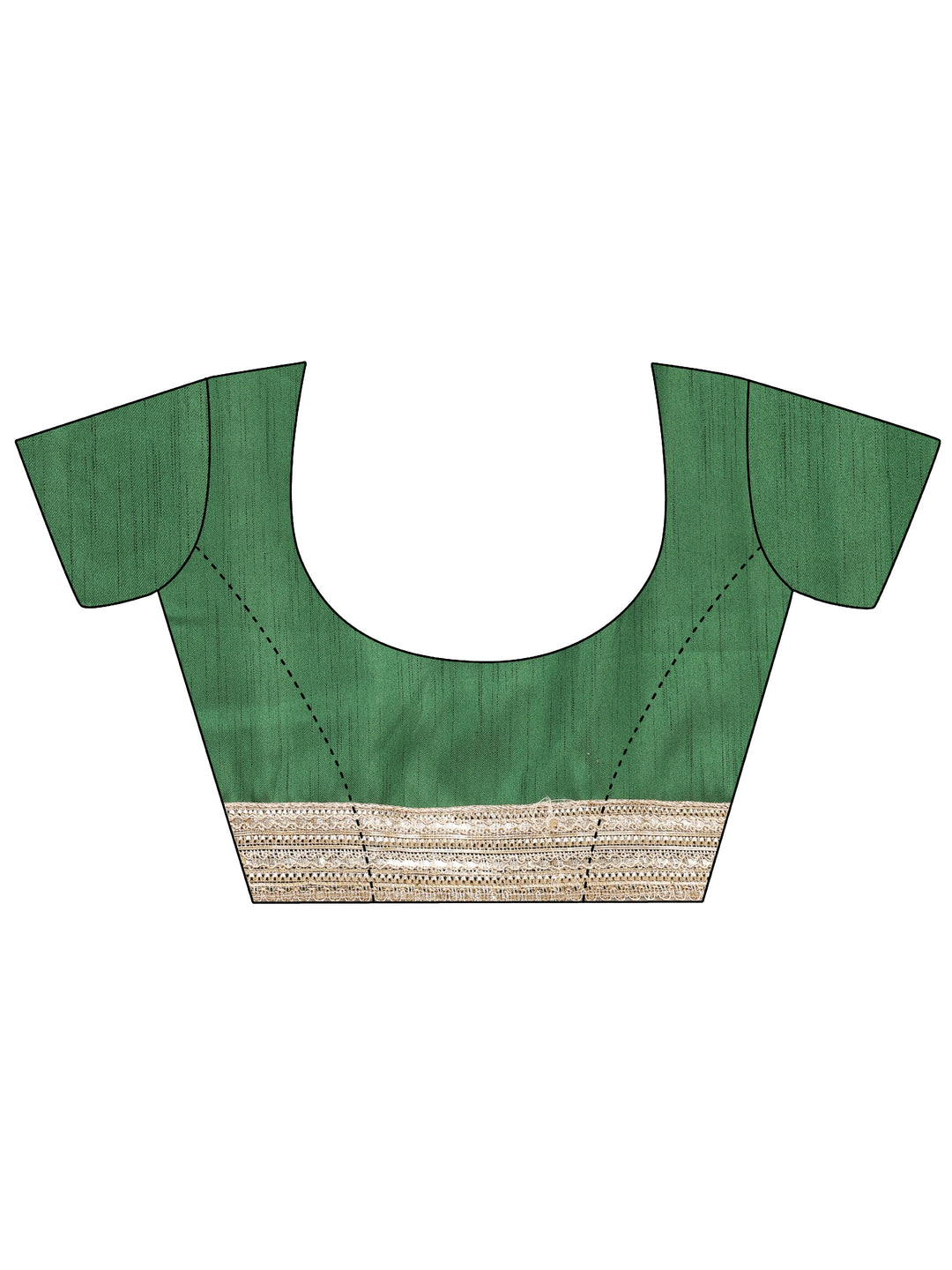 Red Geometric Woven Design Silk Blend Saree With Unstitched Blouse Piece