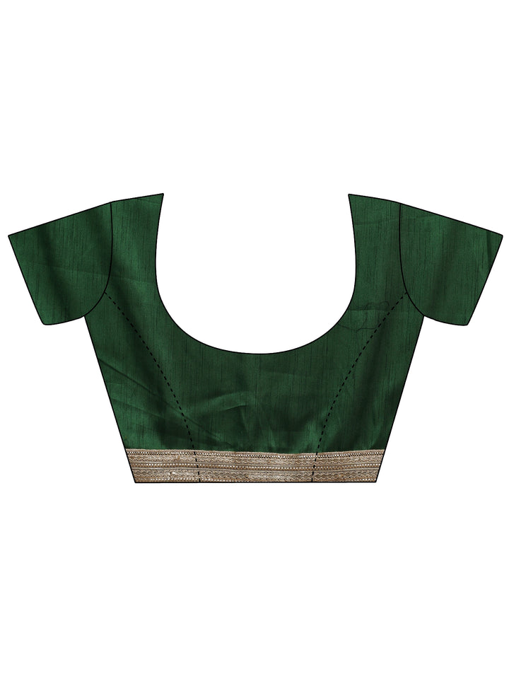 Pink Geometric Woven Design Silk Blend Saree With Unstitched Blouse Piece