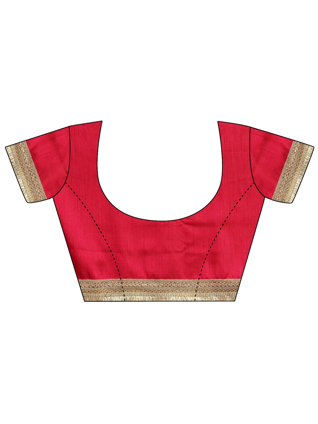 Green Bandhani Printed Silk Blend Saree With Unstitched Blouse Piece