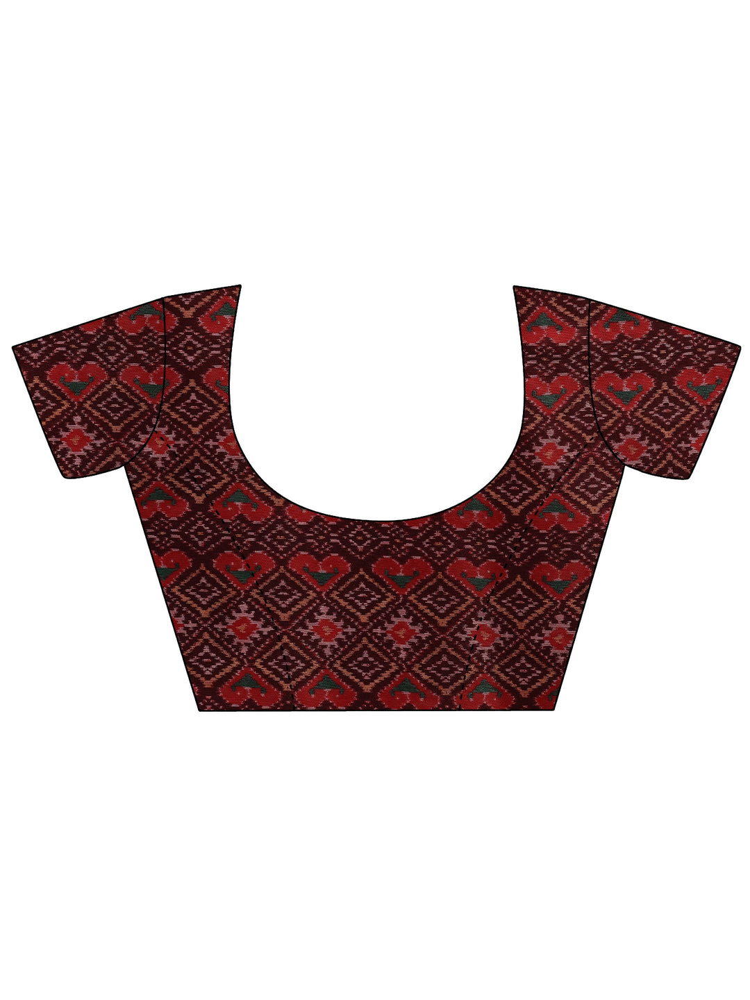 Blue Solid Silk Saree With Unstitched Blouse Piece