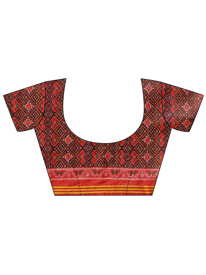 Mustard Solid Silk Saree With Unstitched Blouse Piece