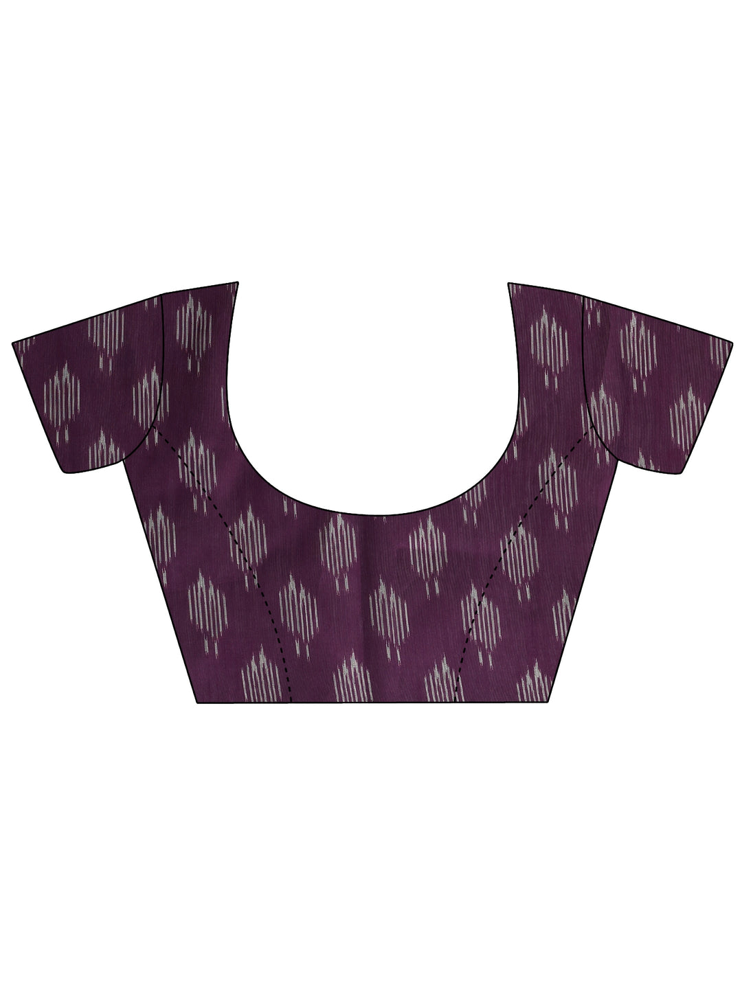 Grey Printed Silk Saree With Unstitched Blouse Piece