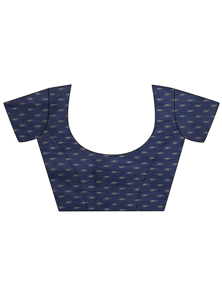 Pink Woven Design Silk Saree With Unstitched Blouse Piece