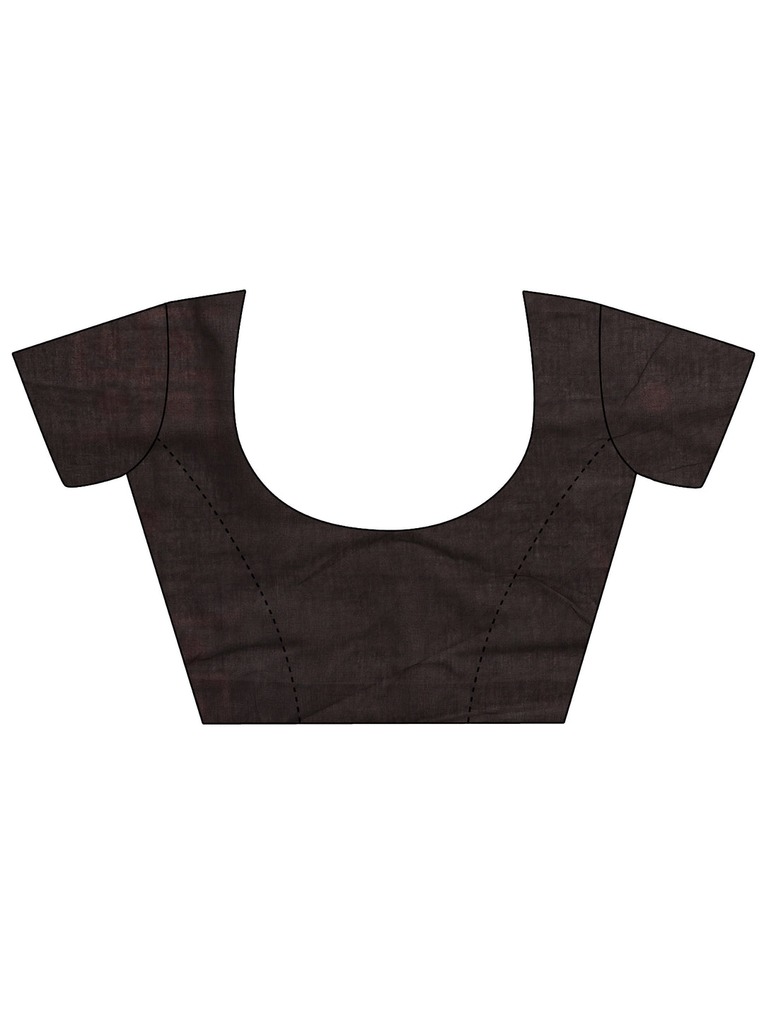 Green Ikat Printed Cotton Saree With Unstitched Blouse Piece