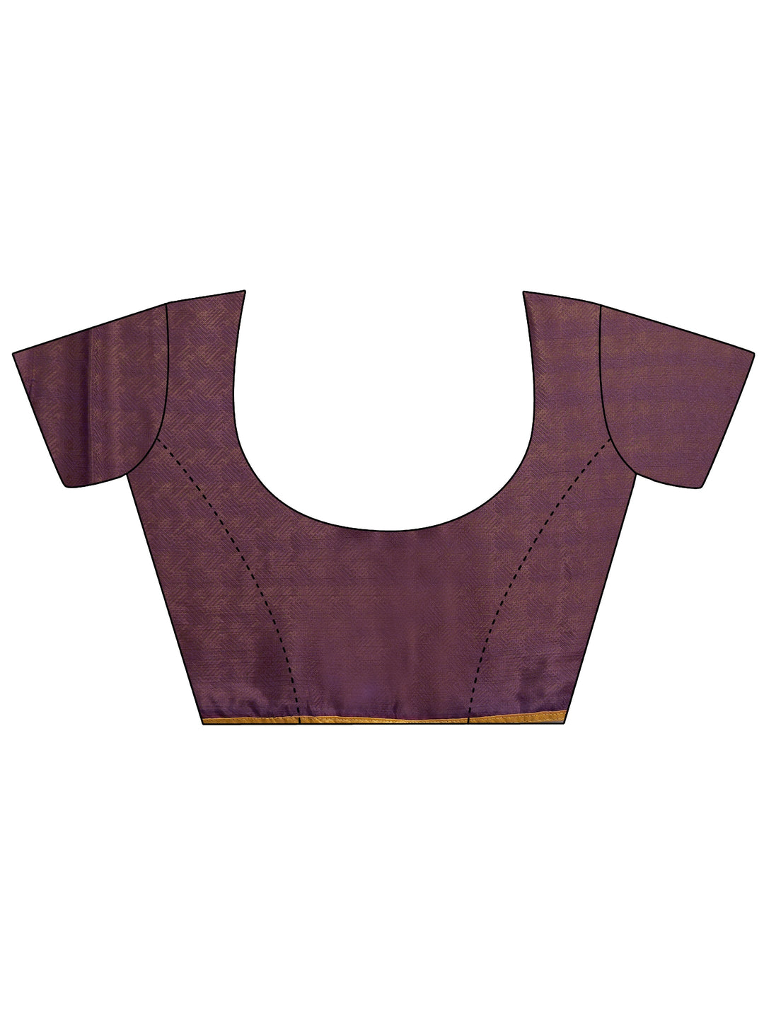 Maroon Floral Printed Silk Blend Saree 
With Unstitched Blouse Piece