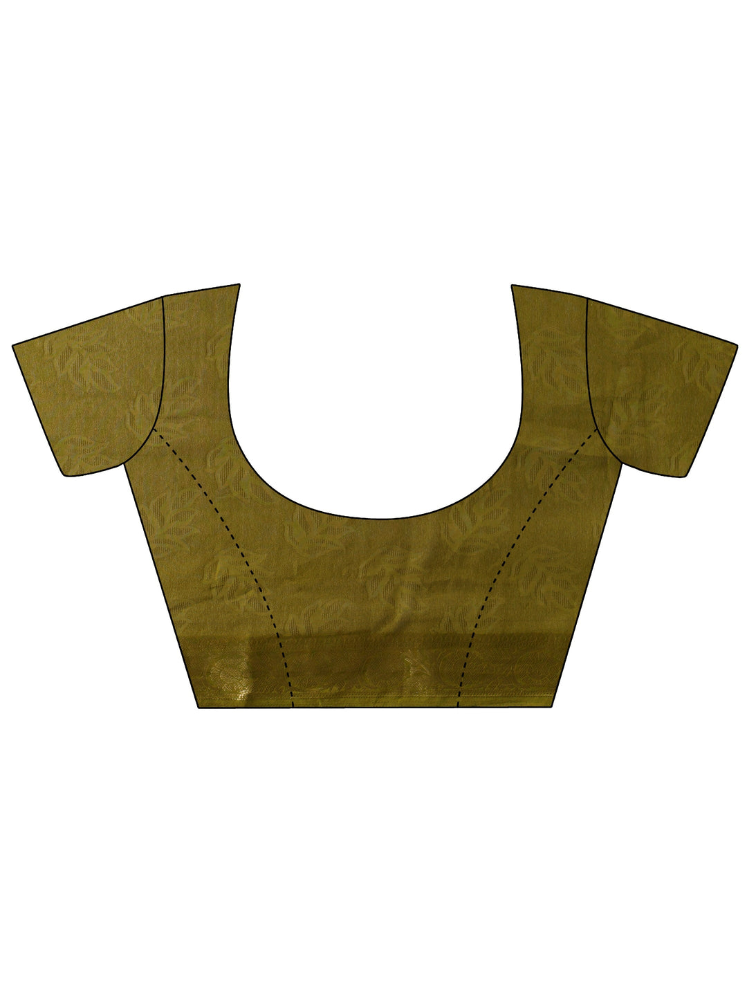 Multi-Coloured Woven Design Silk Blend Saree 
With Unstitched Blouse Piece