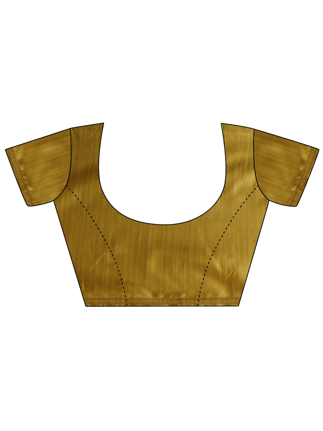 Mustard Floral Printed Silk Blend Saree With Unstitched Blouse Piece