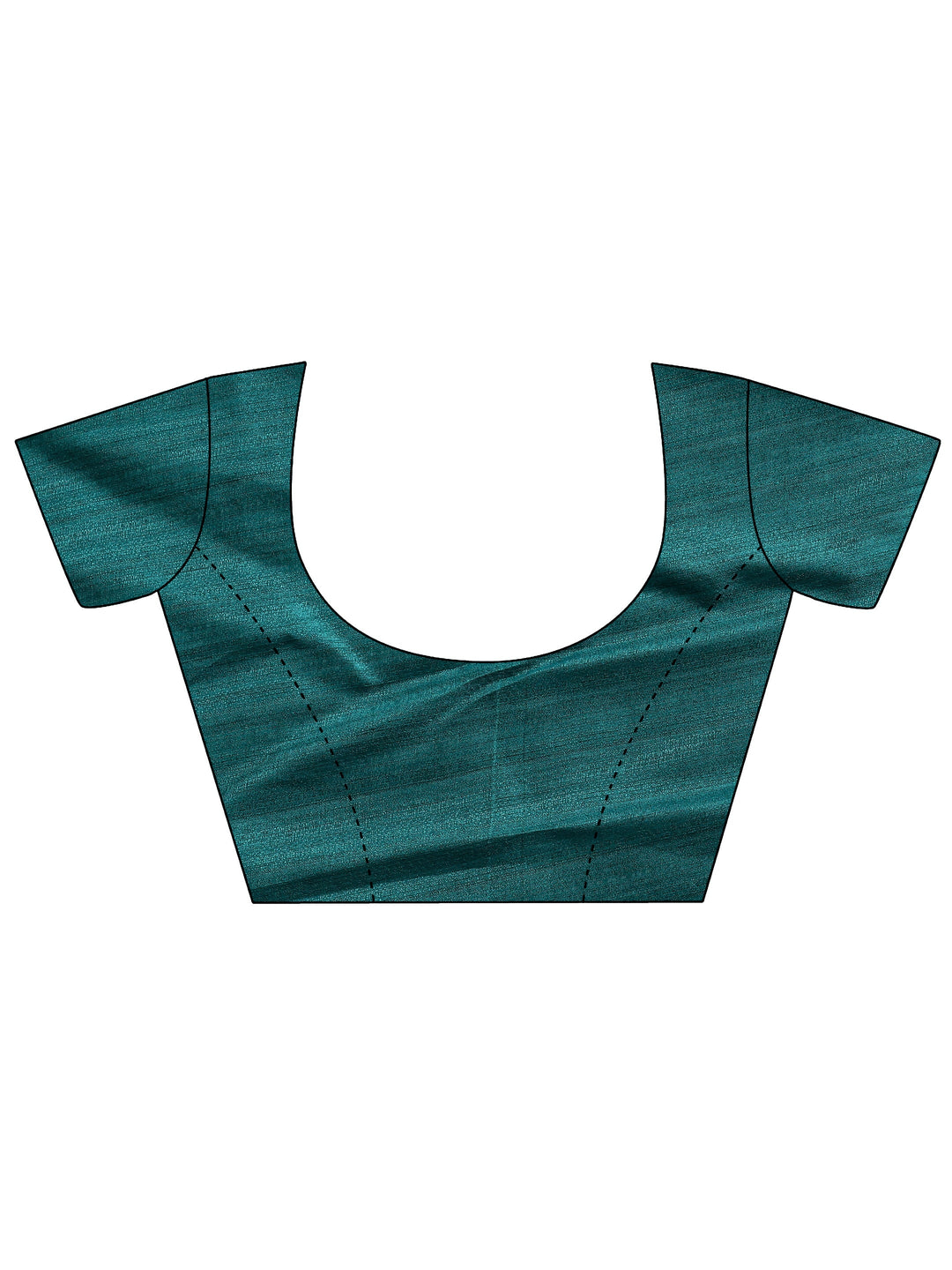 Green Floral Woven Design Silk Blend Saree With Unstitched Blouse Piece