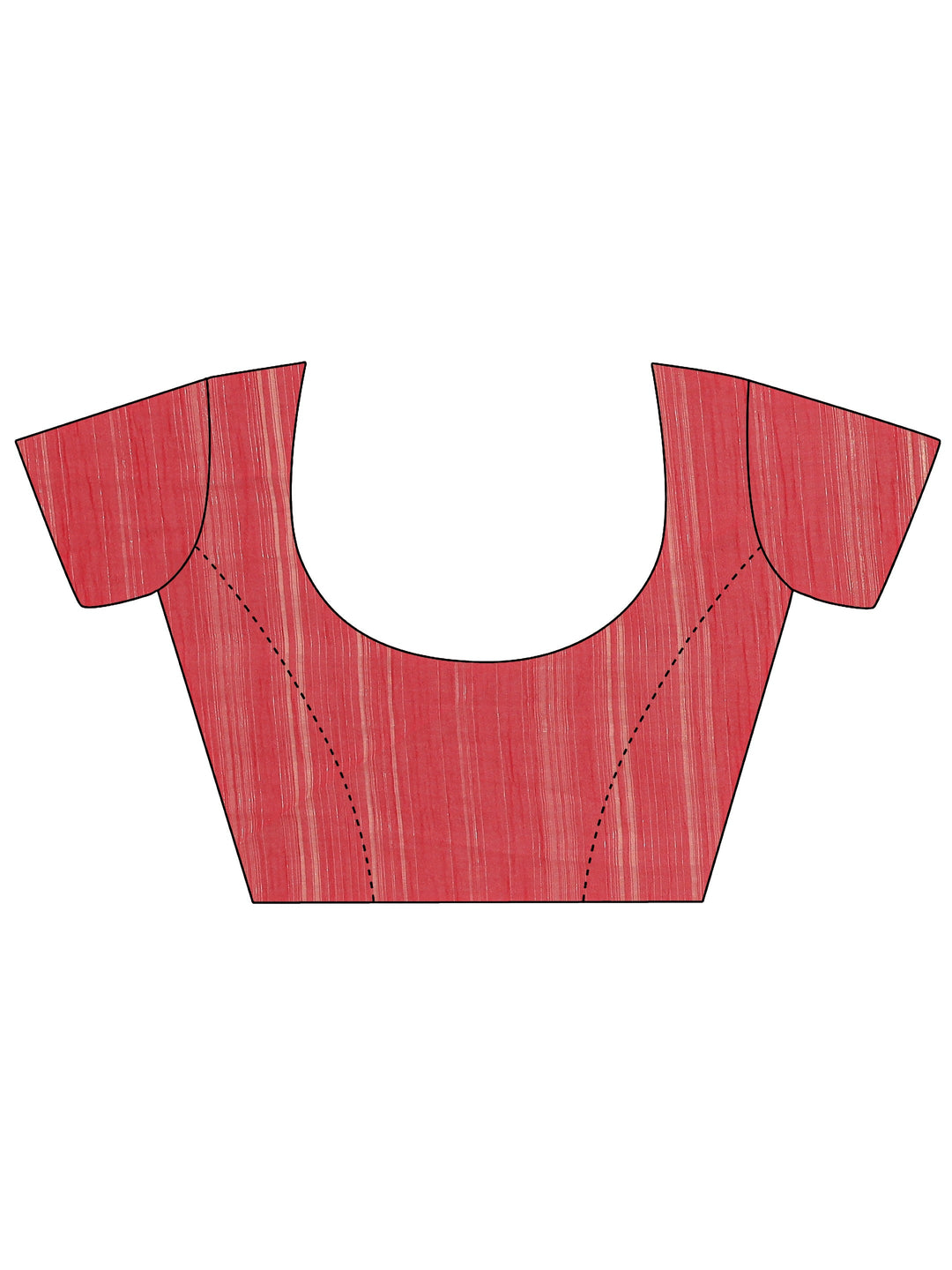 Pink Sheen Tissue Saree  With Unstitched Blouse Piece