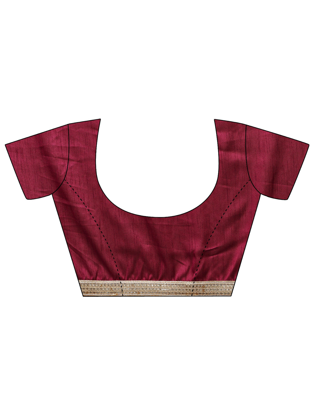 Pink Woven Design Tissue Saree
With Unstitched Blouse Piece