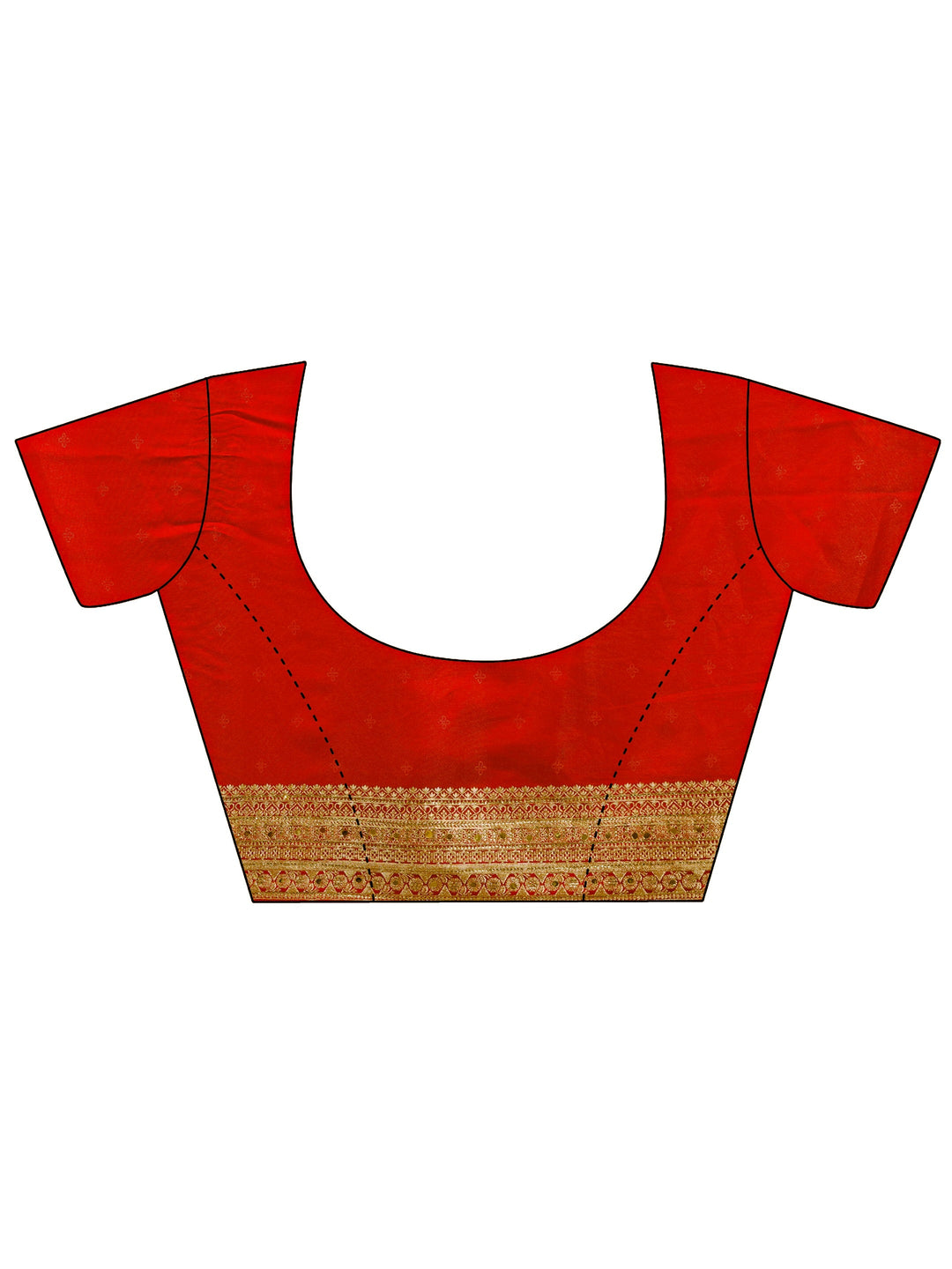 Libas Art Mustard Embellished  Silk Blend Saree With Unstitched Blouse Piece