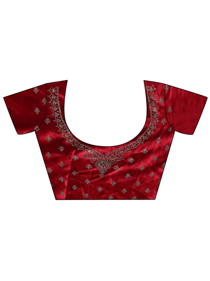 Mustard Solid Tissue Saree With Unstitched Blouse Piece