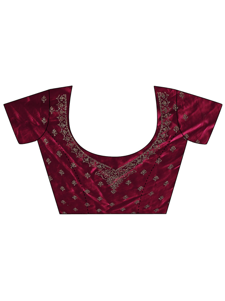 Mustard Solid Tissue Saree With Unstitched Blouse Piece